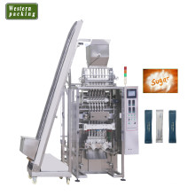 Machine d&#39;emballage de bâton de sucre multipliées / machine d&#39;emballage de granules entièrement automatique